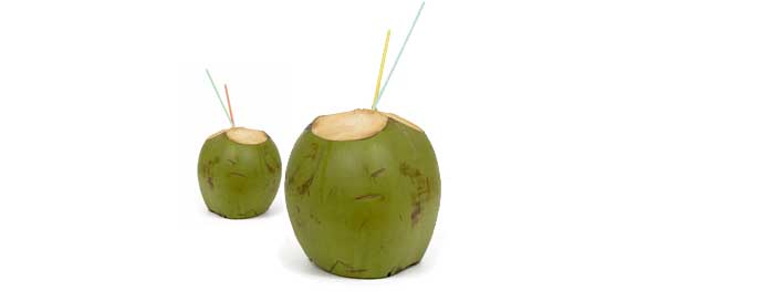 Fresh Green Coconuts